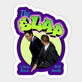 Will Smith and Chris Rock Oscar Slap Sticker